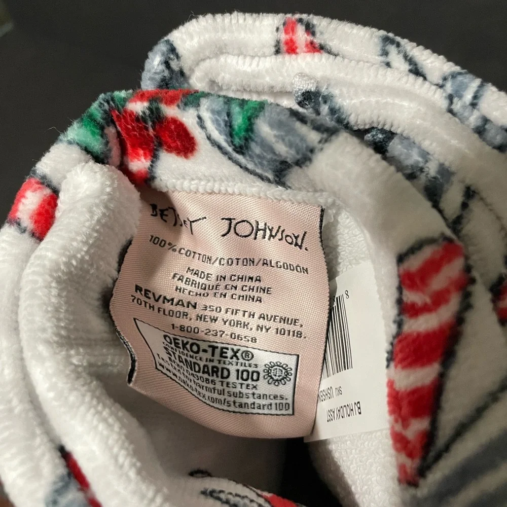 Betsey Johnson holiday hand towels, NWT